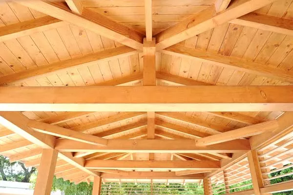 Rénovation de charpente en bois de hêtre, Aix-en-Provence, TS TOITURE
